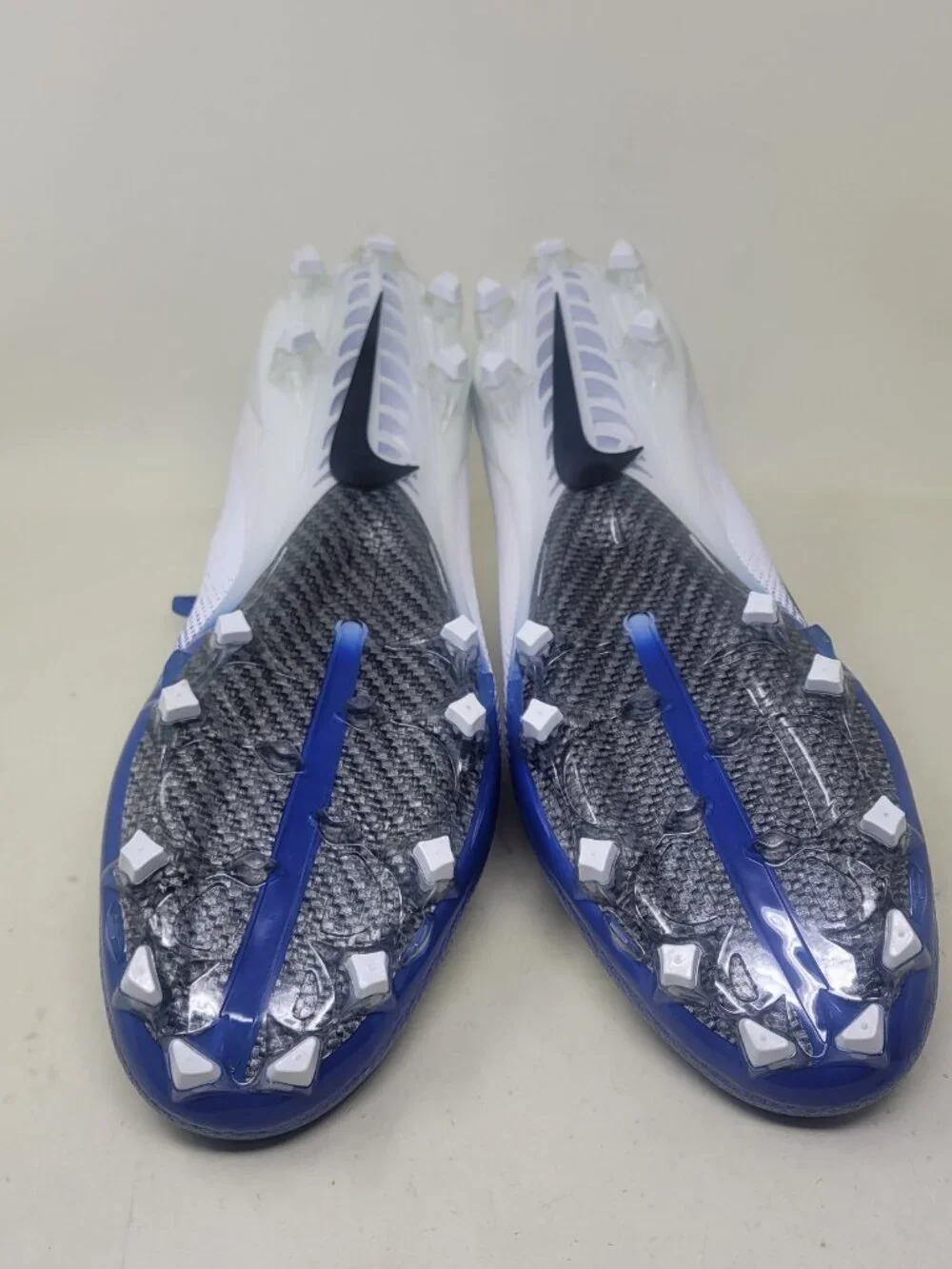 Nike Vapor Untouchable Pro 3 Football Cleats AO3021-145 Royal Blue White Size 15